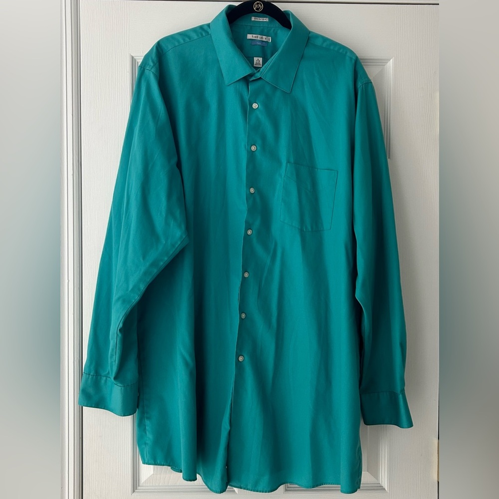 Van Heusen lux sateen - tall - 19 37/38